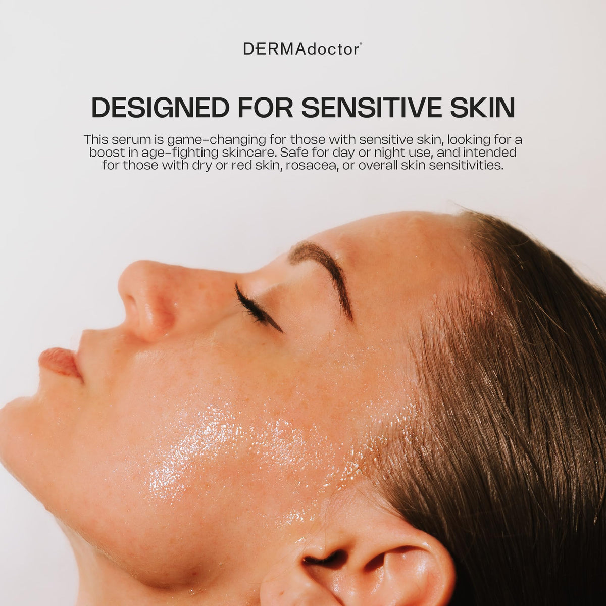 DERMAdoctor Bakuchiol Serum for Face, Calm Cool + Corrected, 1.01 oz