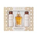 Joon Moisturizing Travel Size Gift Set | Saffron Hair Elixir (1.11 fl oz), Saffron Rose Shampoo (2 fl oz) and Conditioner (2 fl oz) Beauty & Personal Care Joon