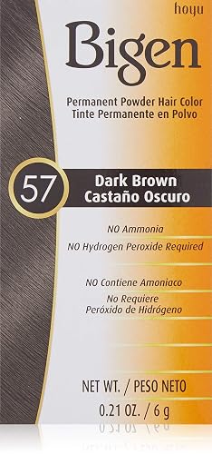 Bigen Powder Hair Color #57 Dark Brown 0.21oz (2 Pack) Beauty & Personal Care Bigen