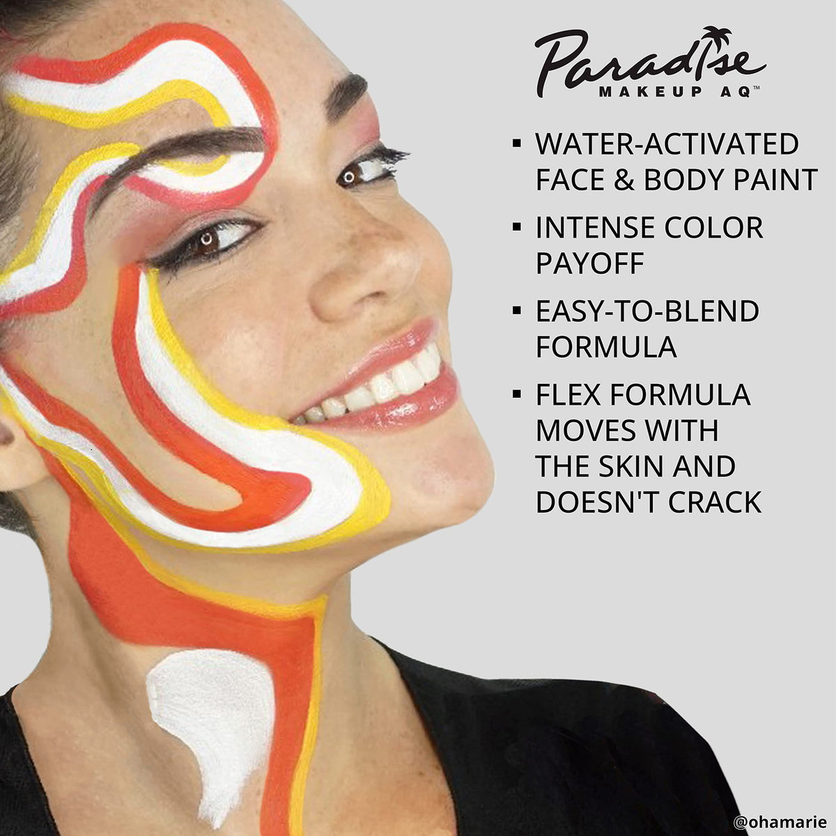 Mehron Makeup Paradise Makeup AQ Refill Size | Stage & Screen, Face & Body Painting, Beauty, Cosplay, and Halloween | Water Activated Face Paint, Body Beauty & Personal Care Mehron