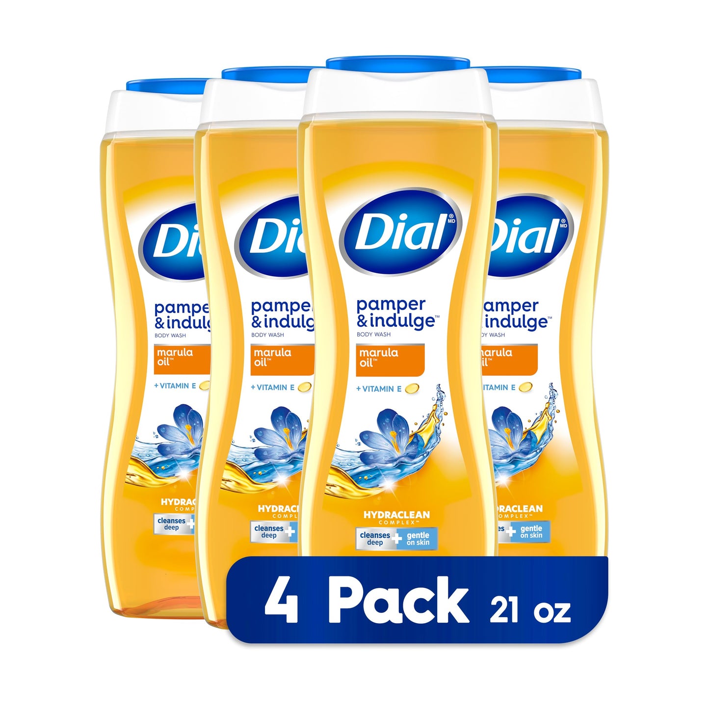 Dial Body Wash, Marula Oil, 21 fl oz (Pack of 4) Beauty & Personal Care Dial