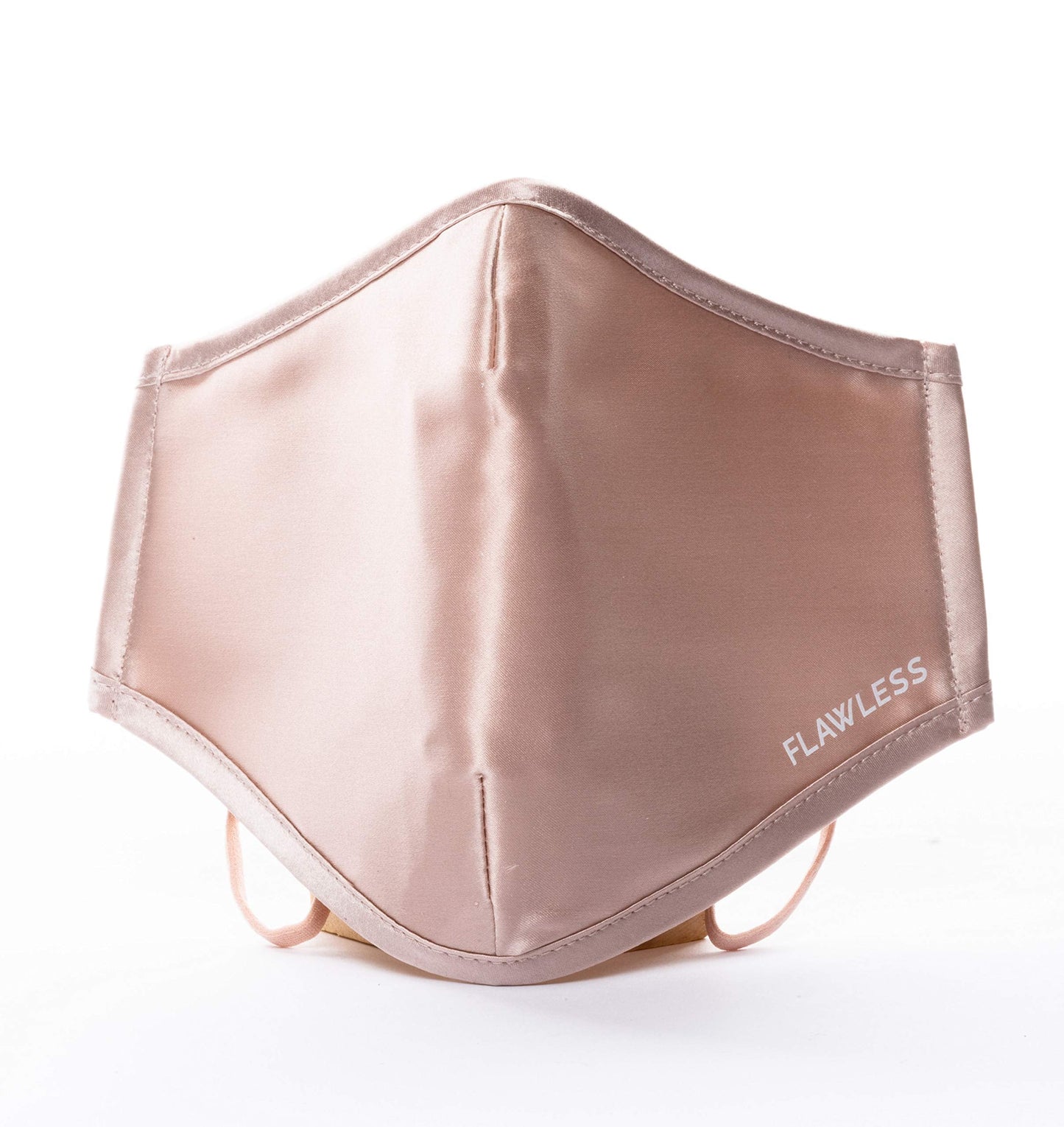 Finishing Touch Flawless Silk Face Mask Washable Soft and Gentle on Skin, Blush, 1 Count Beauty & Personal Care Finishing Touch