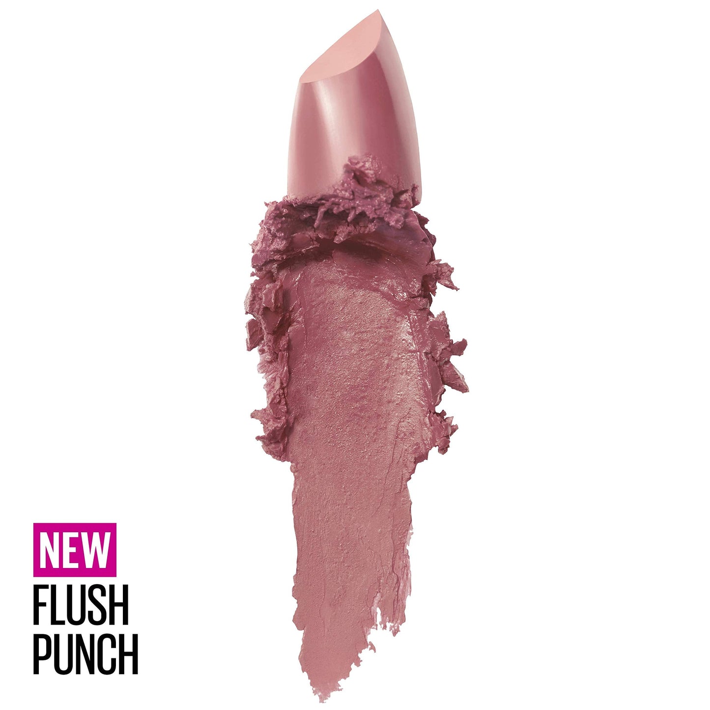 Maybelline Color Sensational Lipstick, Lip Makeup, Cream Finish, Hydrating Lipstick, Flush Punch, Nude Pink ,1 Count Beauty & Personal Care MAYBELLINE
