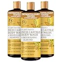 Dr. Jacobs Naturals Pure Castile Soap Liquid Body Wash, Almond - Plant Based Castile Soap Infused with Vitamin E and Aloe Vera to Moisturize Dry Beauty & Personal Care DR.JACOBS NATURALS