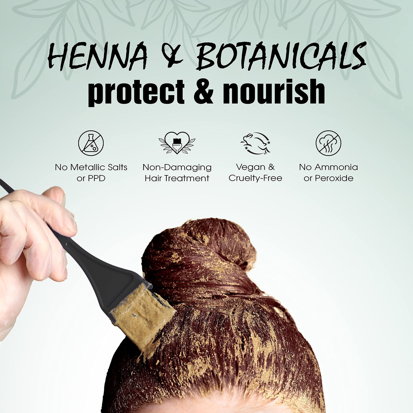 Light Mountain Henna Hair Color & Conditioner - Burgundy Hair Dye for Men/Women, Organic Henna Leaf Powder and Botanicals, Chemical-Free Beauty & Personal Care LIGHT MOUNTAIN