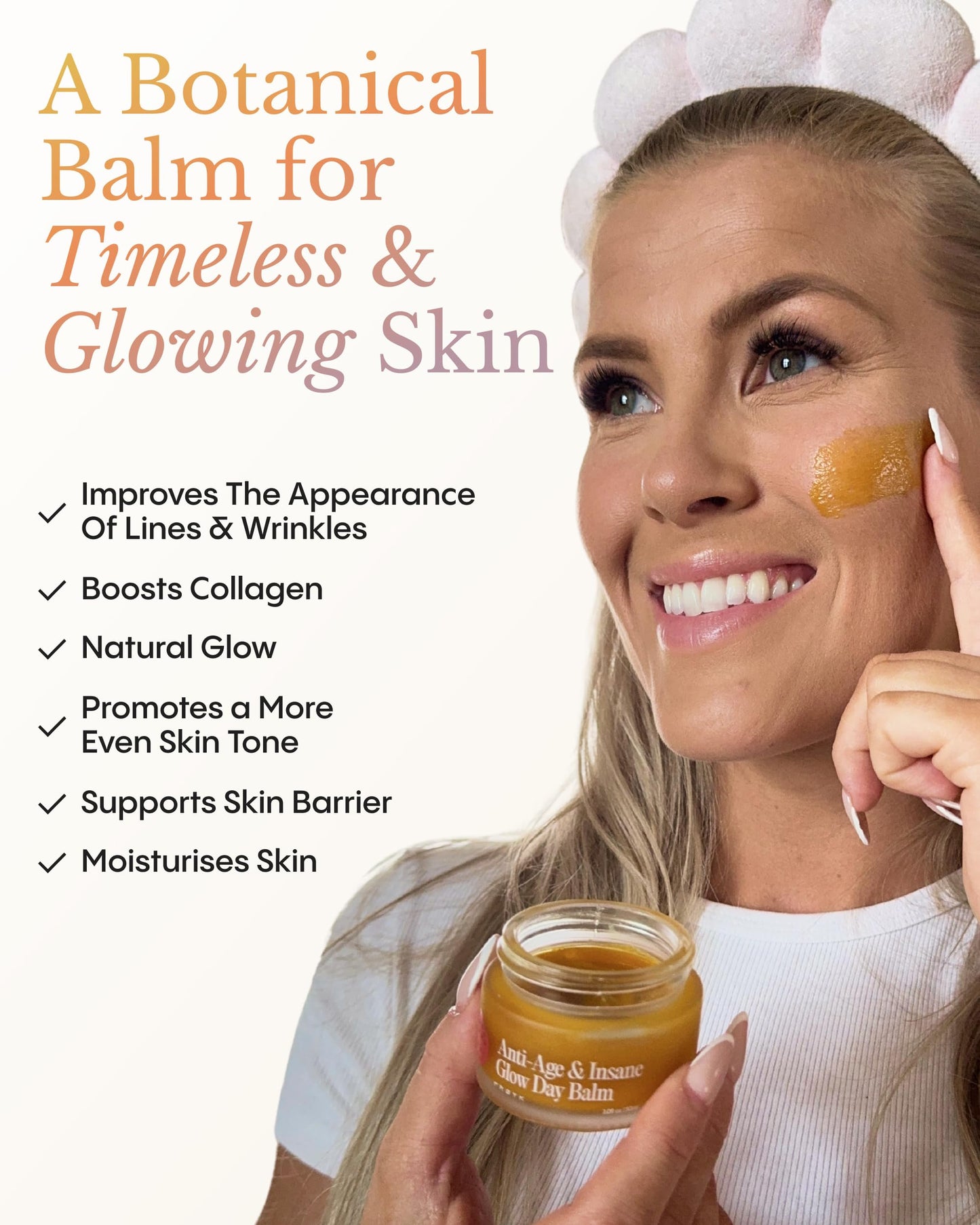 FRØYA Organics Anti-Age & Insane Glow Day Balm for Face (1.0 fl oz) Beauty and Personal Care FRØYA
