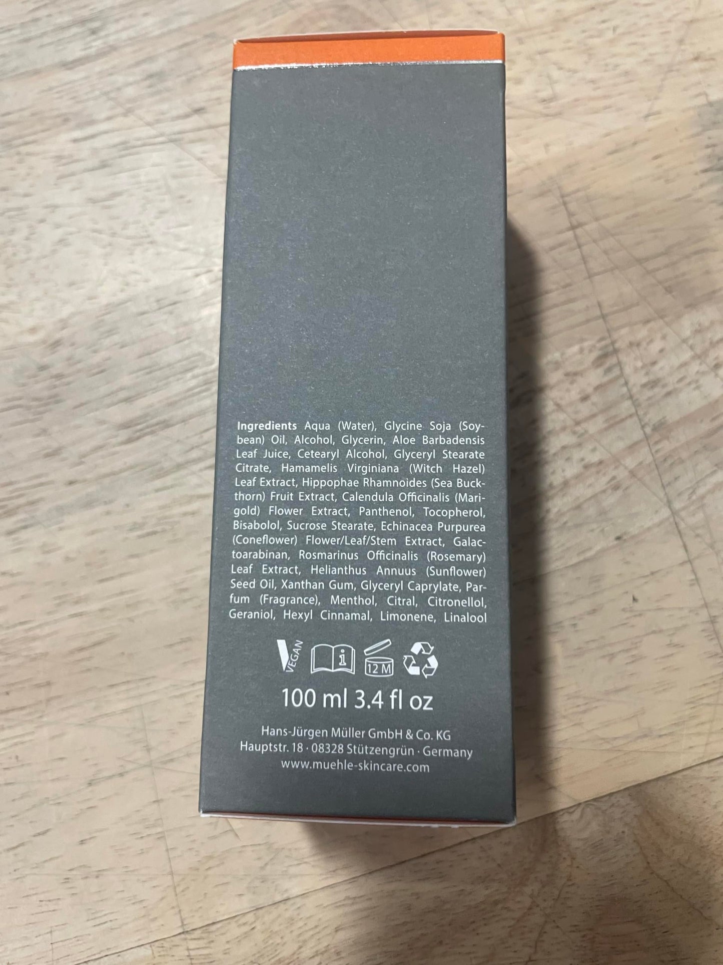 MÜHLE SHAVE CARE Sea Buckthorn Aftershave Balm 100ml Beauty and Personal Care MÜHLE