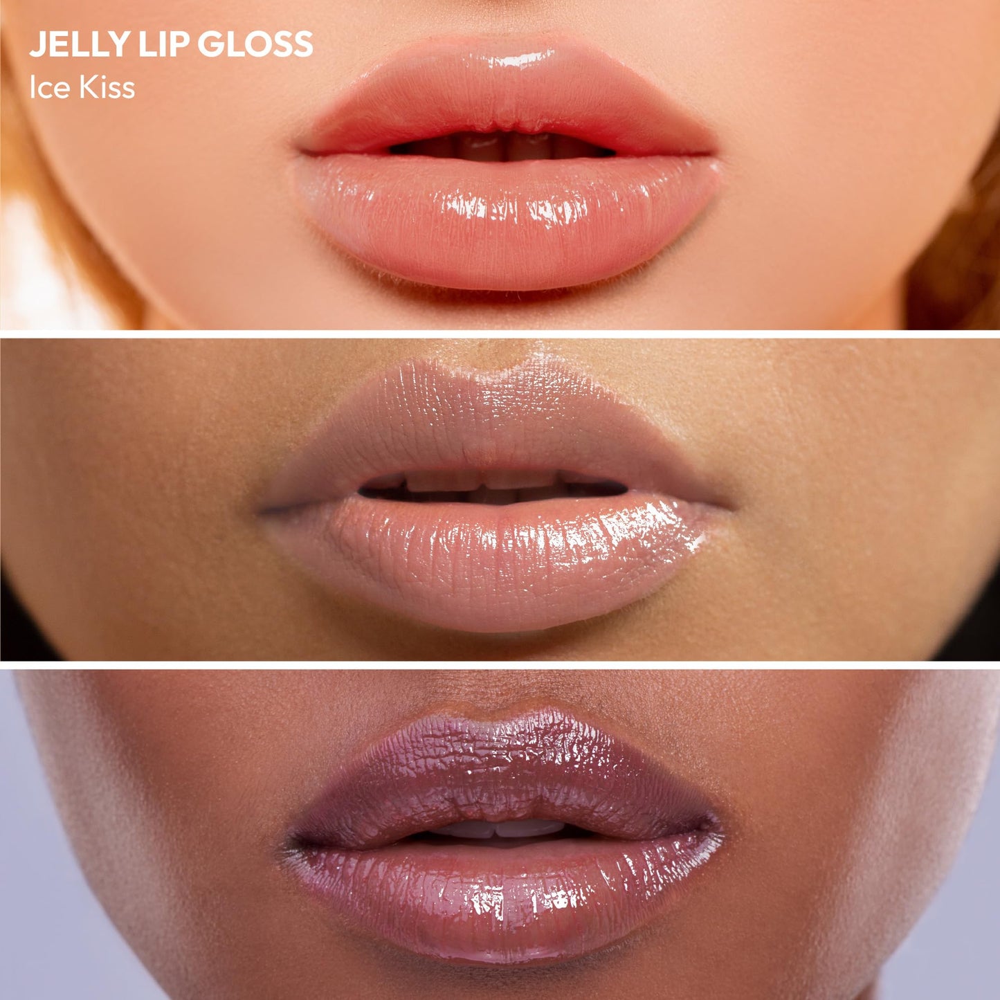 Ruby Kisses Jellylicious Lip Gloss, High-Shine Non-Sticky Hydrating Plump Beauty & Personal Care Ruby Kisses
