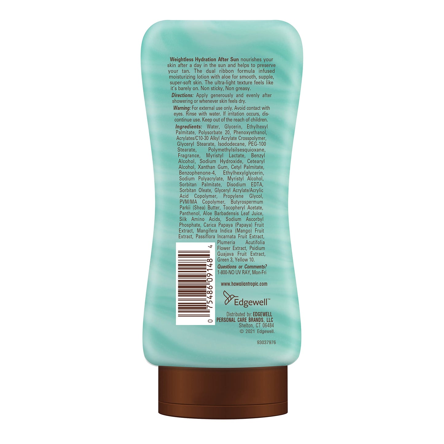Hawaiian Tropic Weightless Hydration After Sun Lotion with Aloe, 6oz | Hawaiian Tropic Lotion, Moisturizing Lotion, After Sun Care, After Sun Beauty & Personal Care Hawaiian Tropic