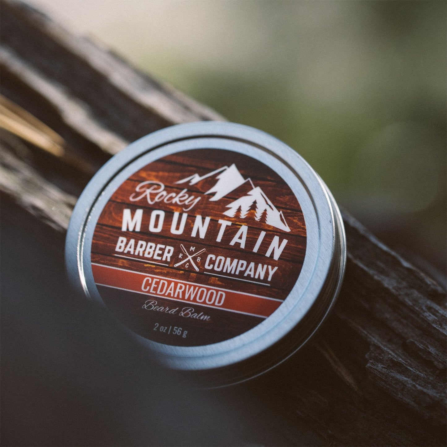 Beard Balm - Rocky Mountain Barber - 100% Natural - Premium Wax Blend with Cedarwood Scent, Nutrient Rich Bees Wax, Jojoba, Tea Tree, Coconut Oil Beauty & Personal Care Rocky Mountain Barber Company