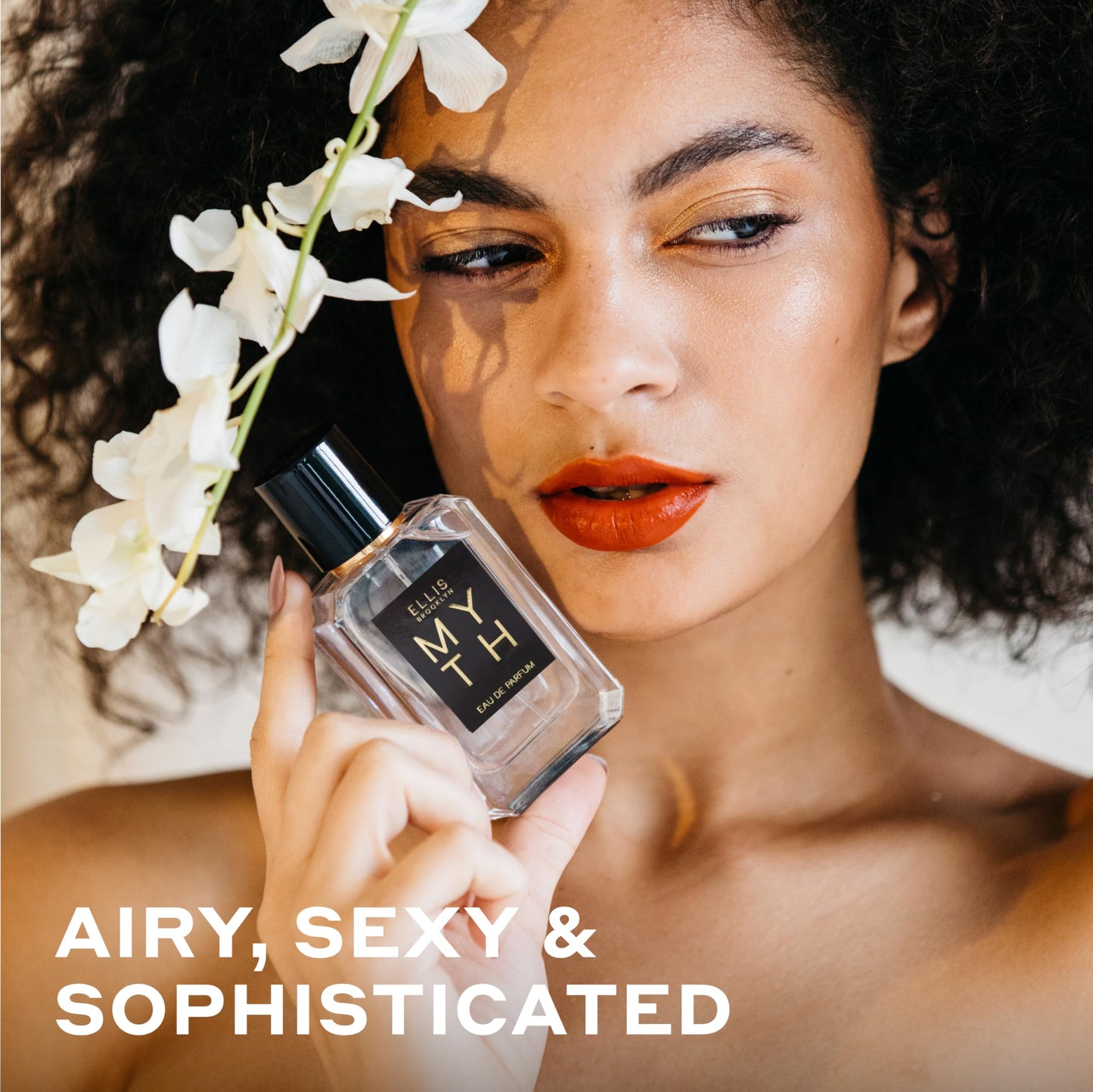 Ellis Brooklyn MYTH Eau de Parfum, Travel Spray, Jasmine Musk Perfume for Women, Clean, Vegan, Paraben-Free, Long Lasting, Notes of Bergamot, Tiger Beauty & Personal Care Ellis Brooklyn