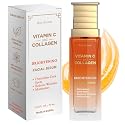 Fleur De Peau Vitamin C Serum For Face With Collagen - Dermatologist Tested, Anti-Aging, Even Skin Tone, Reduces Fine Lines, Improves Radiance Beauty & Personal Care Fleur De Peau