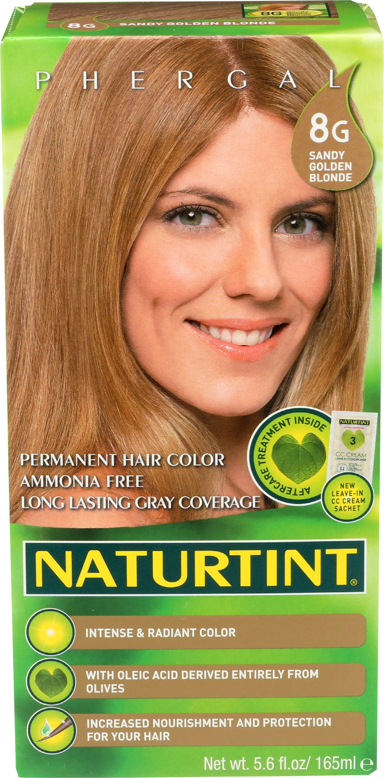 Naturtint, Hair Color Golden Blonde 8G, 5.6 Fl Oz Beauty & Personal Care Naturtint