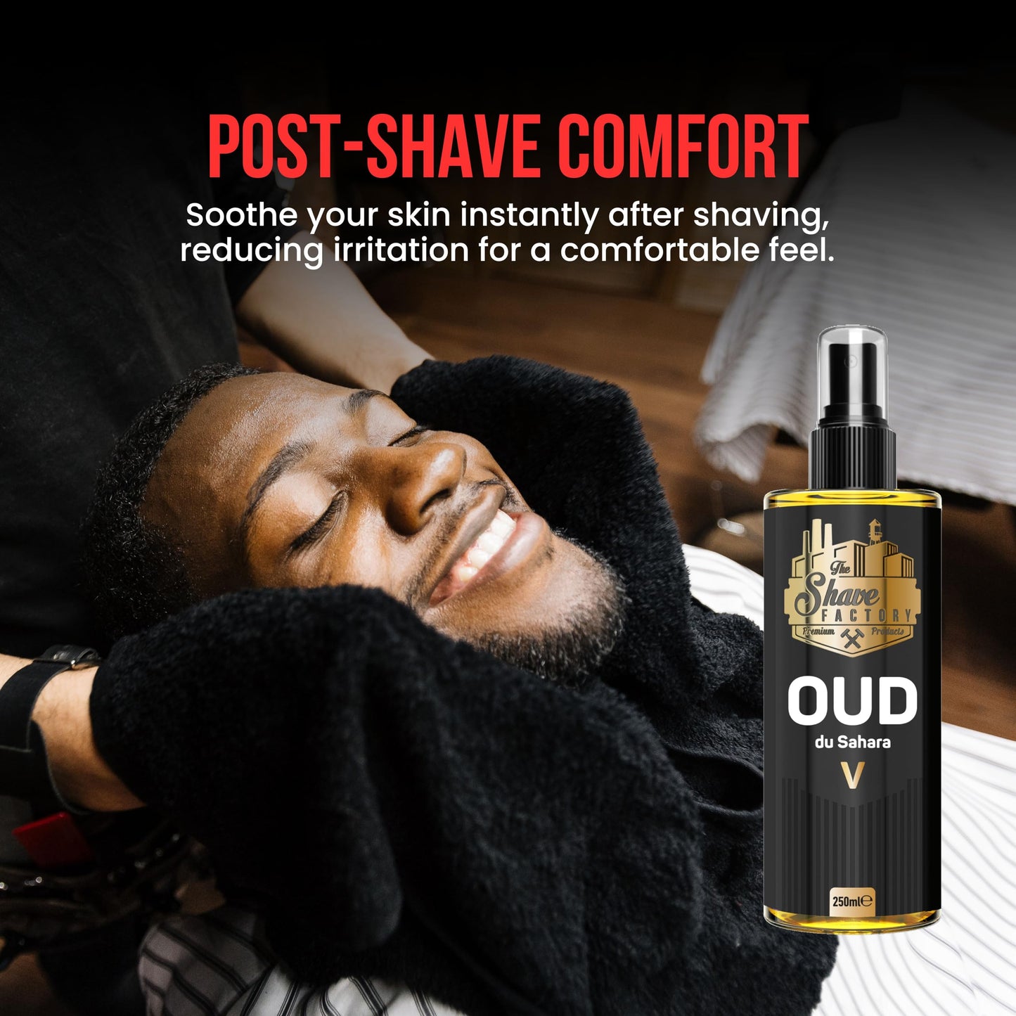 the shave factory After Shave Cologne Series (02 Oud II Classique) Beauty & Personal Care the shave factory