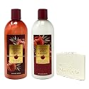 Bath & Body Works Champagne Apple & Honey Shampoo and Conditioner Bundle with a Natural Oats Sample Soap - Full Size Beauty & Personal Care Bath & Body Works