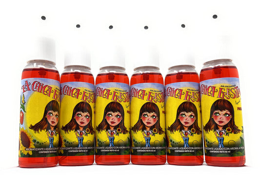6 PACK 65 ML La Chica Fresita Spray Aromatizante Liquido Fresa Perfume Aromatizante de Fresa (6 pack) Beauty & Personal Care AOSI
