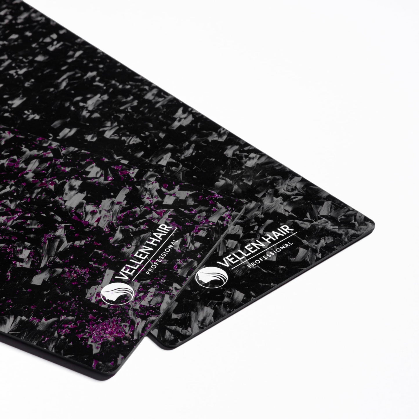 VELLEN HAIR Professional Carbon Fiber Foil/Balayage Board, Extra Light Hair Color board (Forged Carbon Black/Pink, 5.1" x 13.8" inch) Beauty & Personal Care Vellen Hair