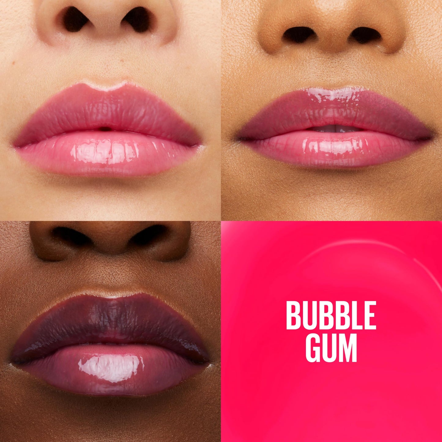 Maybelline New York Lifter Gloss Hydrating Lip Gloss with Hyaluronic Acid, Bubblegum, Sheer Bright Pink, 1 Count Beauty & Personal Care MAYBELLINE