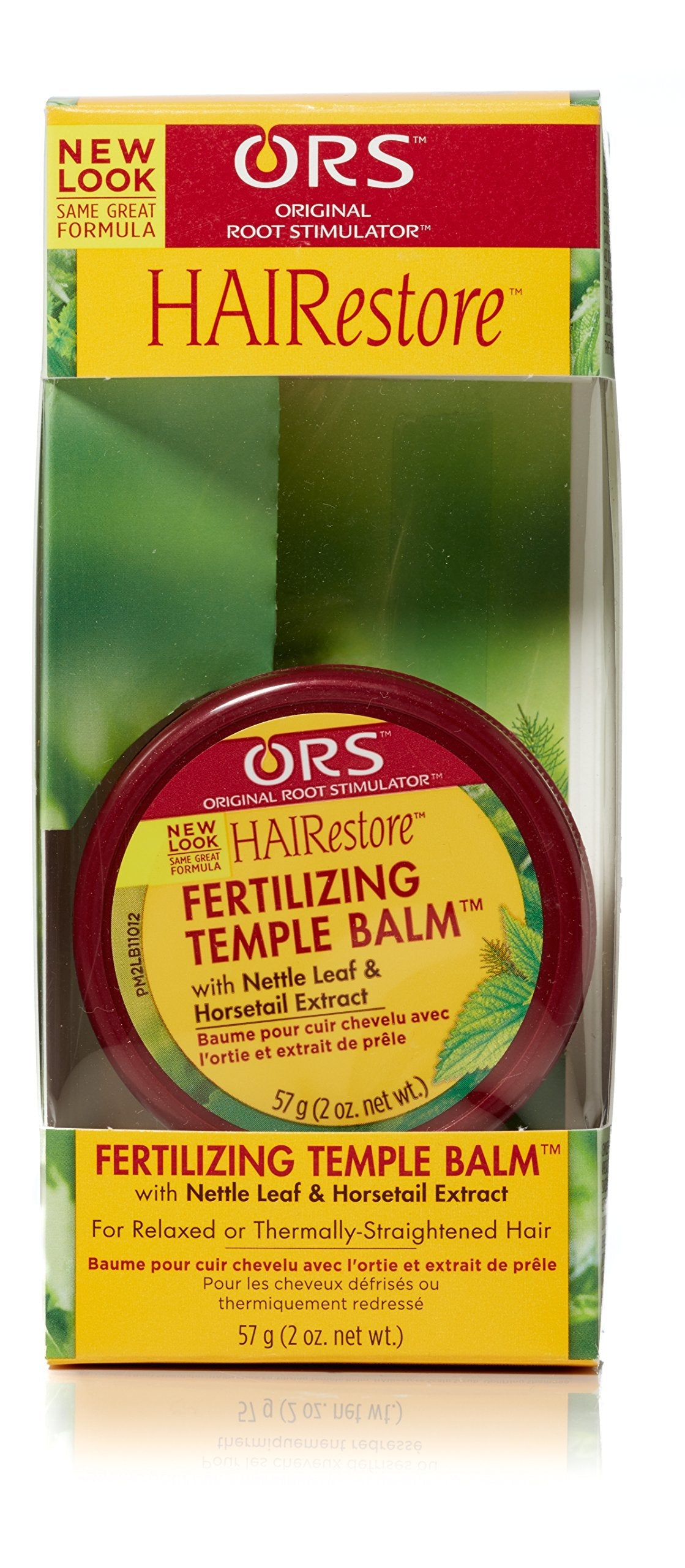 ORS HAIRestore Fertilizing Temple Balm with Nettle Leaf and Horsetail Extract 2 oz (Pack of 3) Beauty & Personal Care ORS