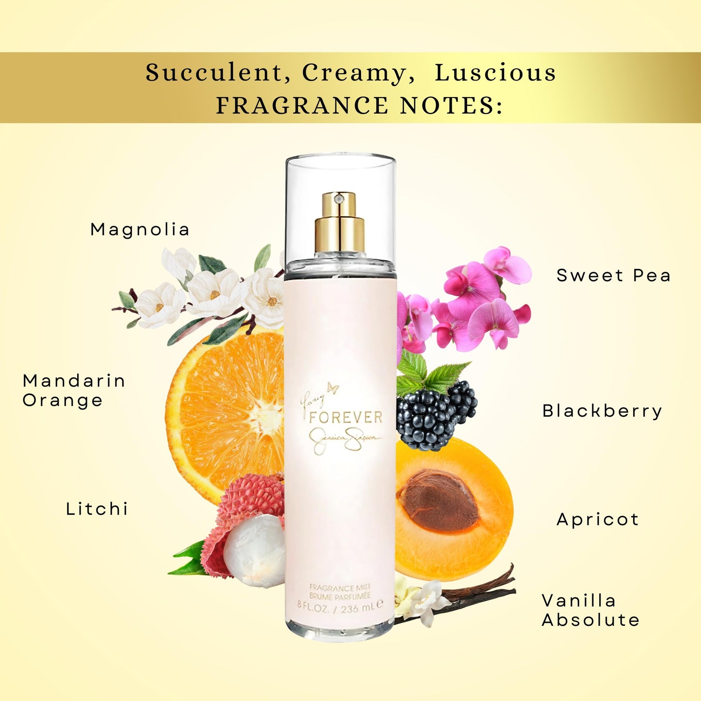 Jessica Simpson Fancy Forever Women Frangrance Mist 8 oz, Z8973W Beauty & Personal Care Jessica Simpson