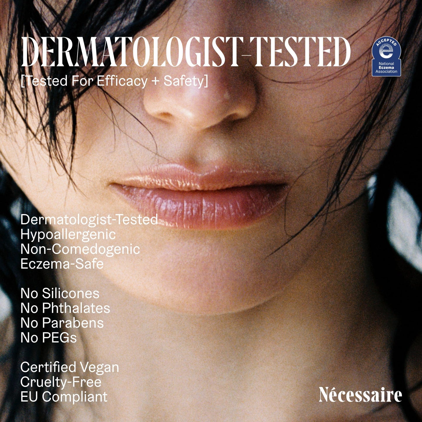 Nécessaire The Lip Balm - Hydrating Hyaluronic Acid Lip Balm for Women and Men, Mint Oil with Niacinamide + Essential Ceramides. Non-Comedogenic Lip Beauty and Personal Care Nécessaire