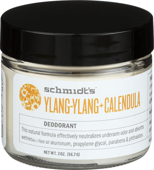 Schmidt's Natural Deodorant, Ylang-Ylang & Calendula, 2 Oz () Beauty and Personal Care Schmidt's