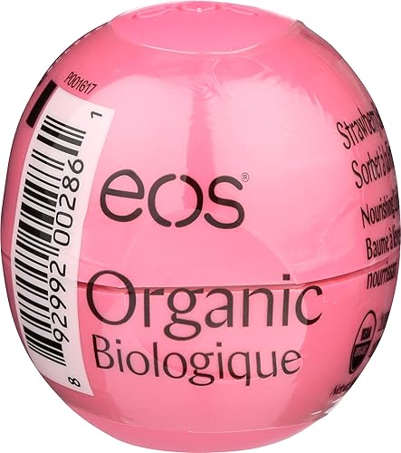 eos Lip Balm Smooth Sphere, Strawberry Sorbet, 0.25 Oz Beauty & Personal Care eos