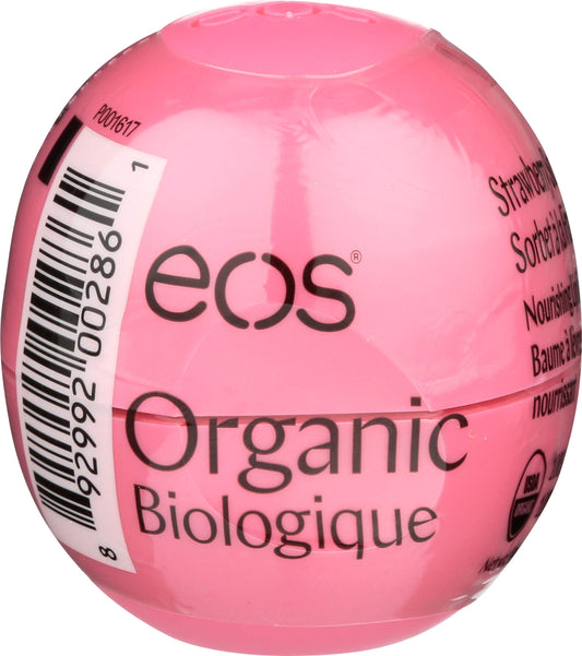 eos Lip Balm Smooth Sphere, Strawberry Sorbet, 0.25 Oz Beauty & Personal Care eos