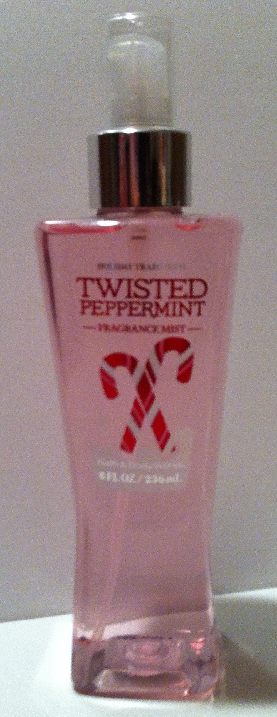 Bath & Body Works Holiday Traditions Twisted Peppermint Fragrance Mist Beauty & Personal Care Bath & Body Works