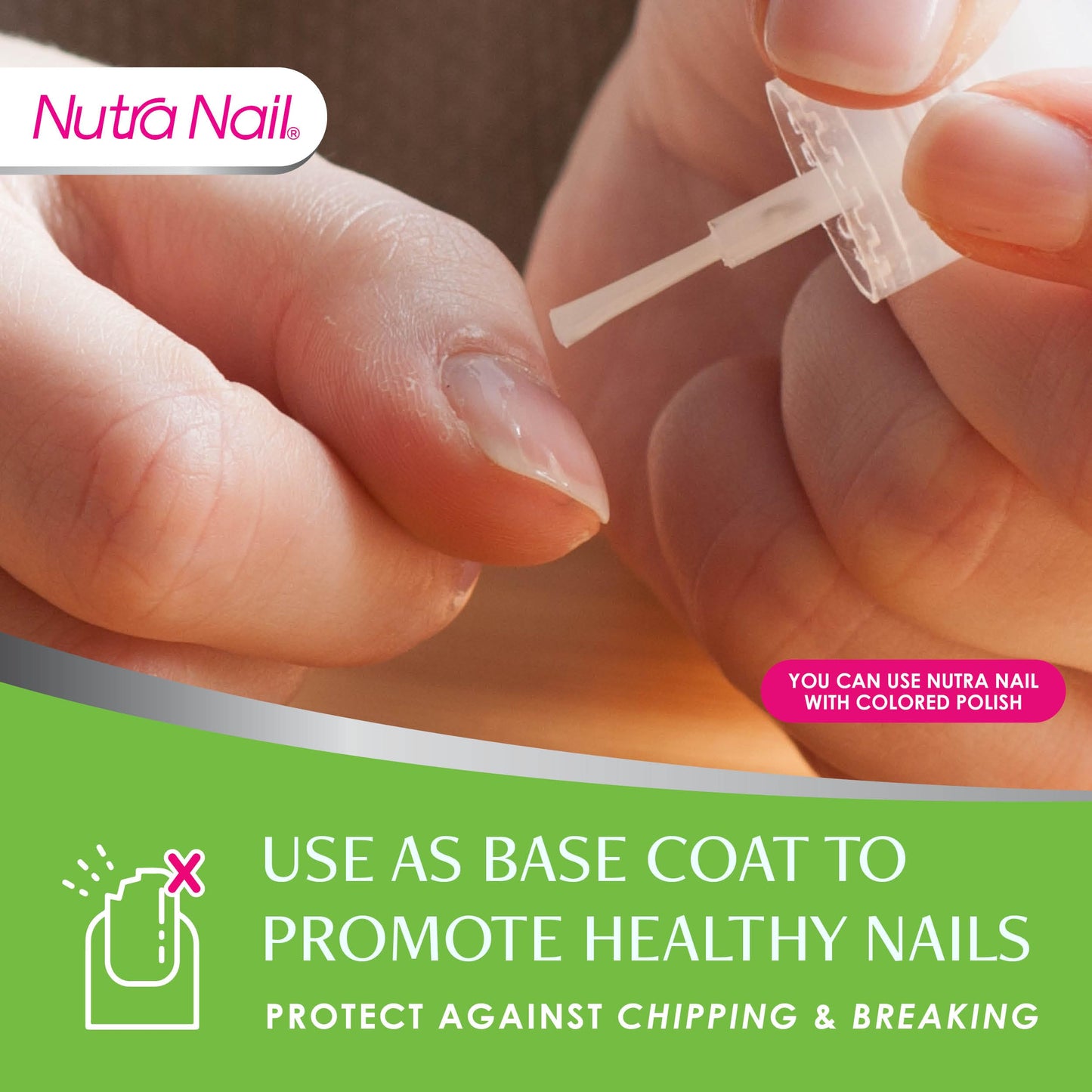 Nutra Nail 5 to 7 Day Growth Treatment - Fast Keratin Nail Hardener & Nail Strengthener for Thin Nails, Brittle & Damaged (0.47 Fl Oz) Beauty & Personal Care Nutra Nail