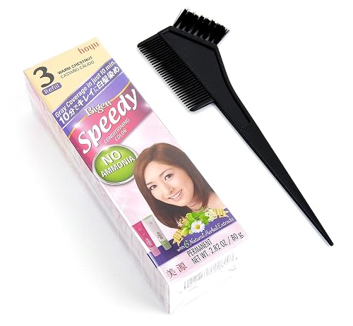 SPEEDY HAIR DYE COLORS #3 Warm Chestnut Beauty & Personal Care ZOOMIN, CA