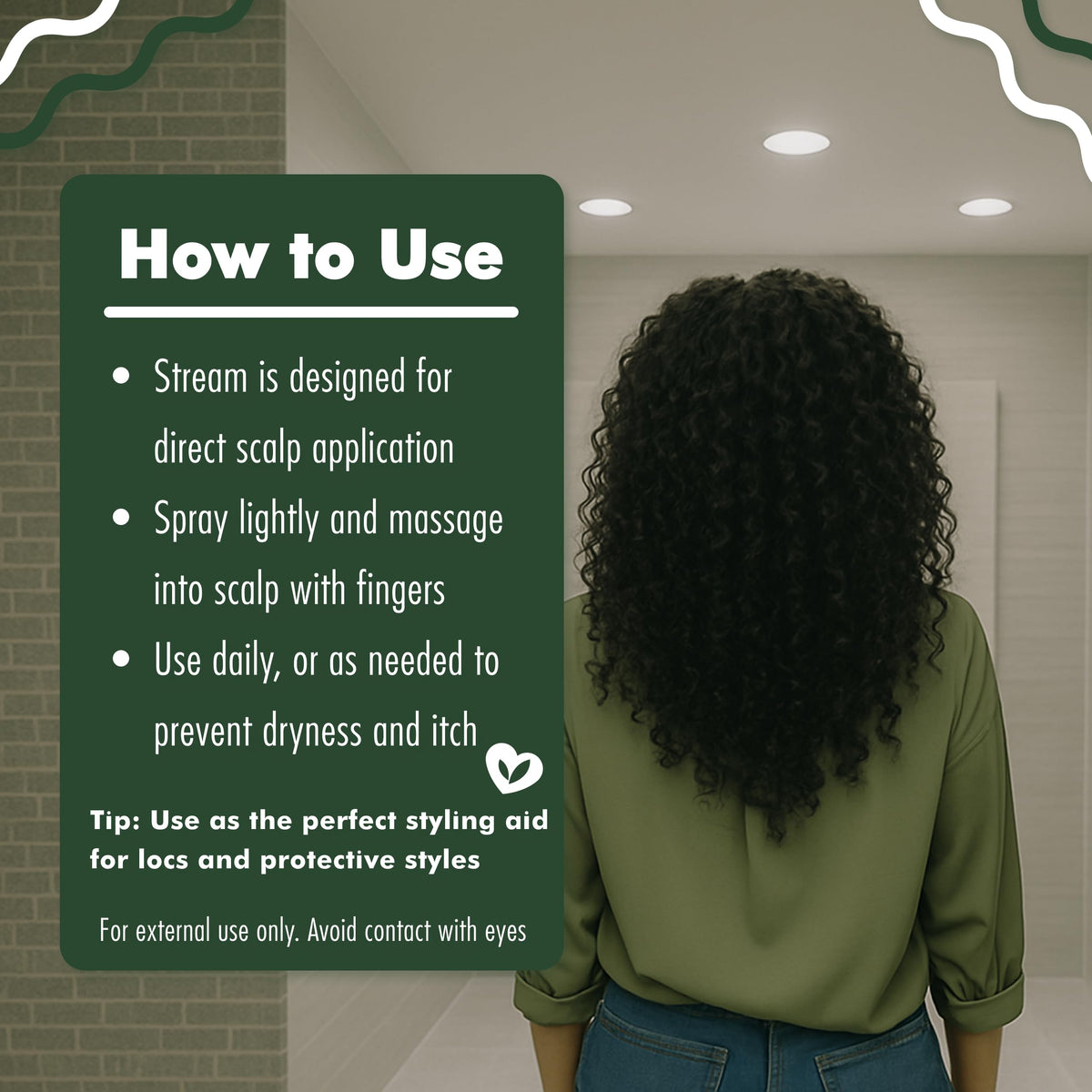 EDEN BodyWorks Peppermint Tea Tree Hair Oil | Scalp & Curl Oil | 4oz