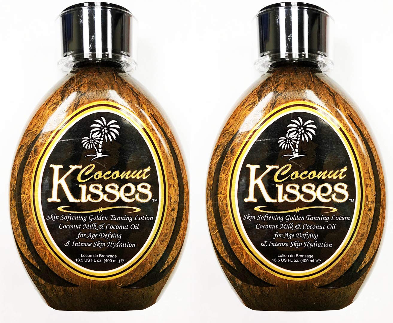 Lot of (2) Ed Hardy COCONUT KISSES Golden Tanning Lotion, 13.5 oz Beauty & Personal Care ED HARDY