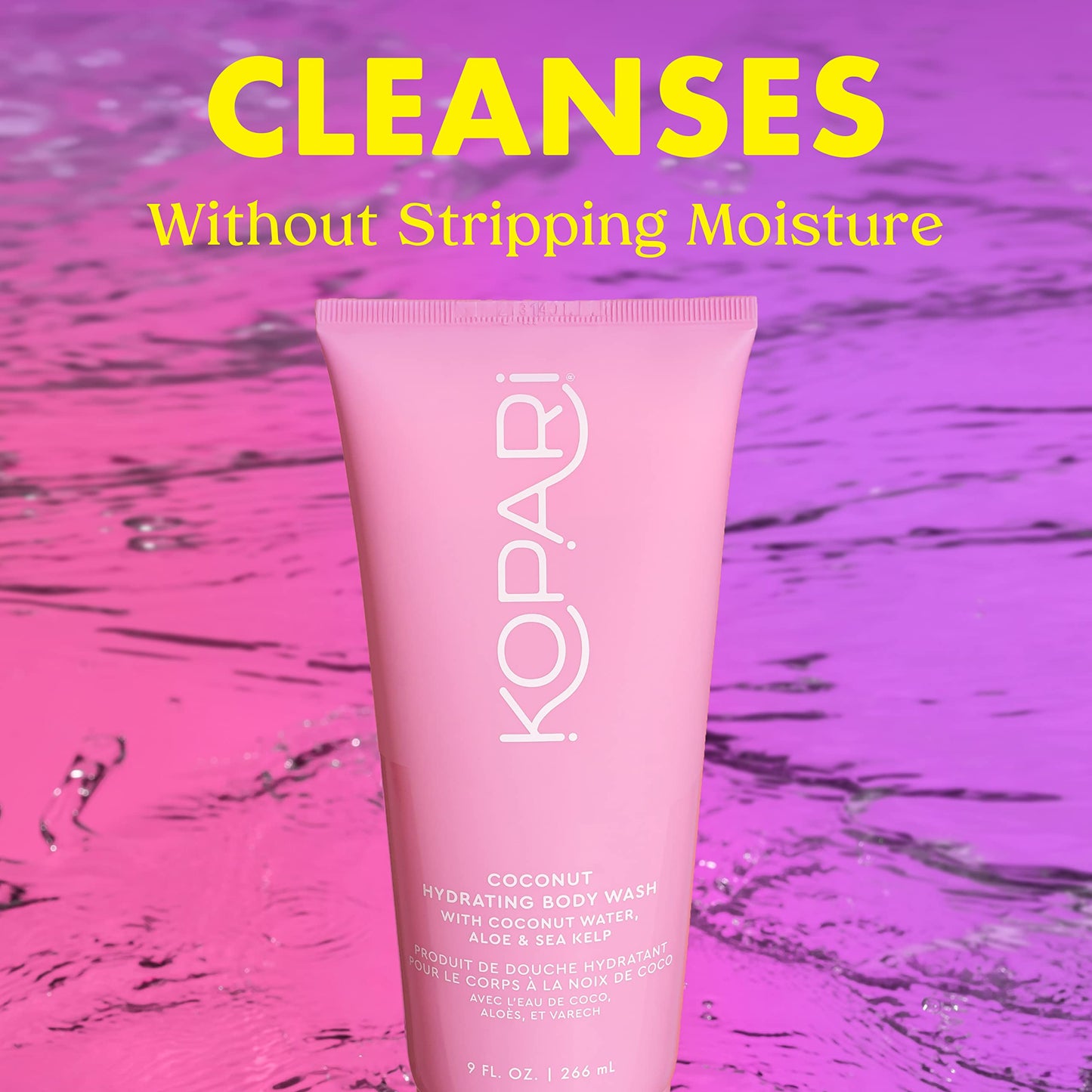 Kopari Hydrating Body Wash - Non-Toxic, Paraben Free, Gluten Free & Cruelty Free - Made with Organic Coconut Oil - 9 oz 2 Pack Beauty & Personal Care Kopari