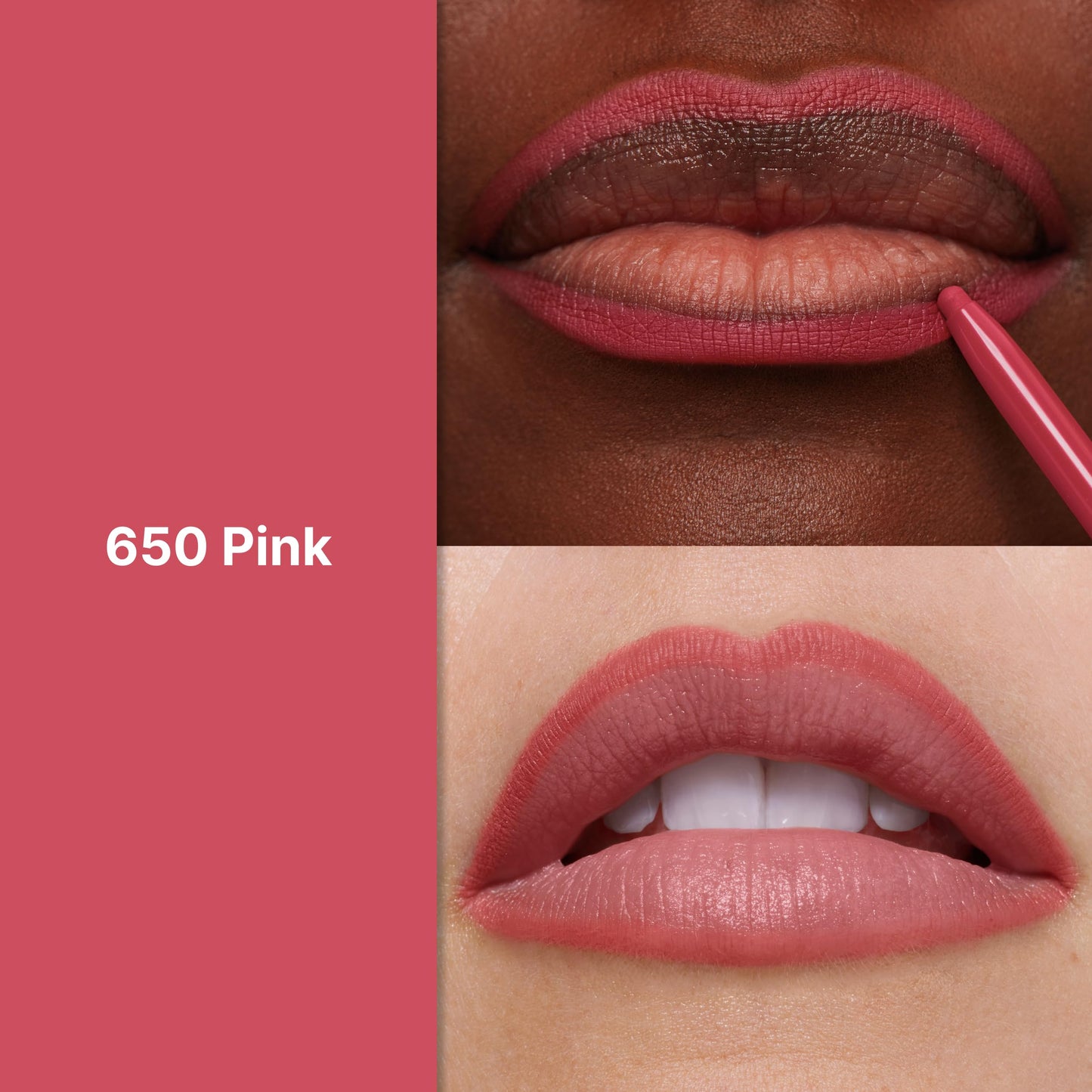 Revlon Colorstay Lip Liner Makeup with Built-in-Sharpener, Longwear Rich Colors, Smooth Application, 650 Pink, 0.01 oz Beauty & Personal Care REVLON