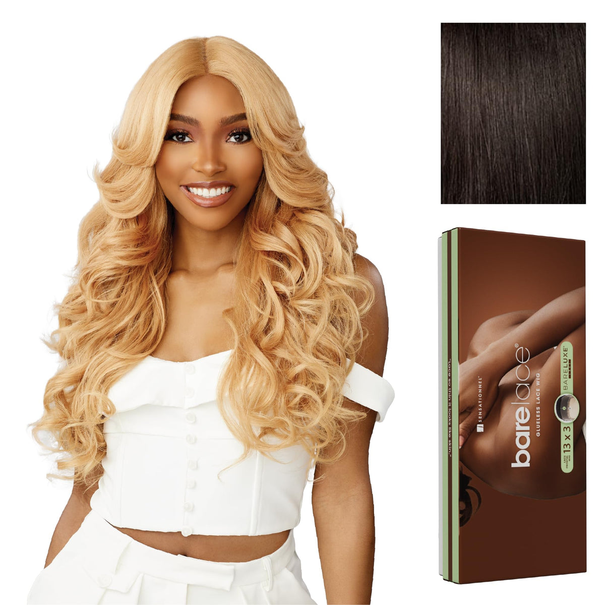 Sensationnel Bare Lace 13x3 Lacewig - Unit 1