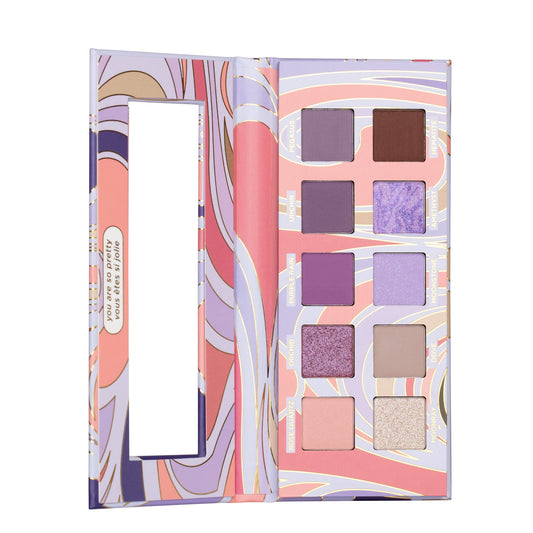 Pacifica Eyeshadow Palette - Purple Nudes Mineral Eyeshadow, Wearable Purple Tones with Matte, Shimmer & Metallic, Cocoa Butter Infused, Talc-Free,