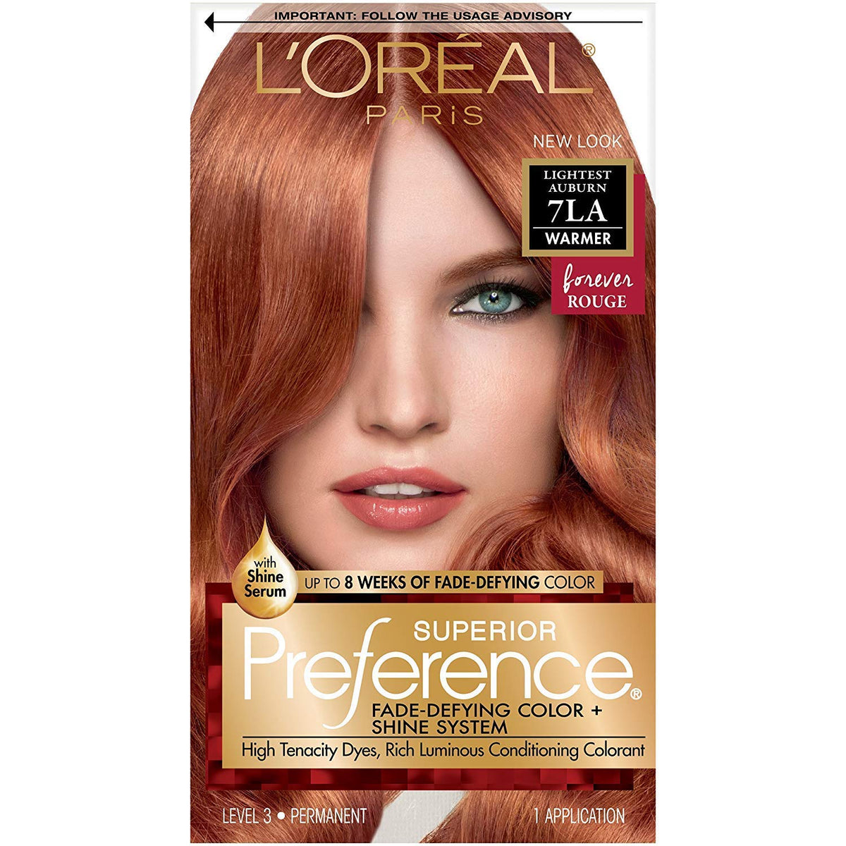 L’Oreal ParisSuperior Preference - 7LA Lightest Auburn (Warmer) 1 Each (Pack of 5) Beauty & Personal Care L'Oreal Paris