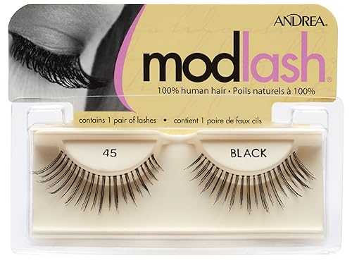 Andrea Mod Strip Lash Pair Style 45 (Pack of 4) Beauty & Personal Care ANDREA