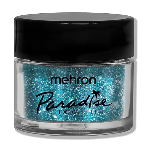 Mehron Makeup Paradise Glitter FX | Professional Cosmetic for Makeup & Art | Vibrant & Shimmering Loose Glitter .25 oz (7 g) (Pastel Sky Blue) Beauty & Personal Care Mehron