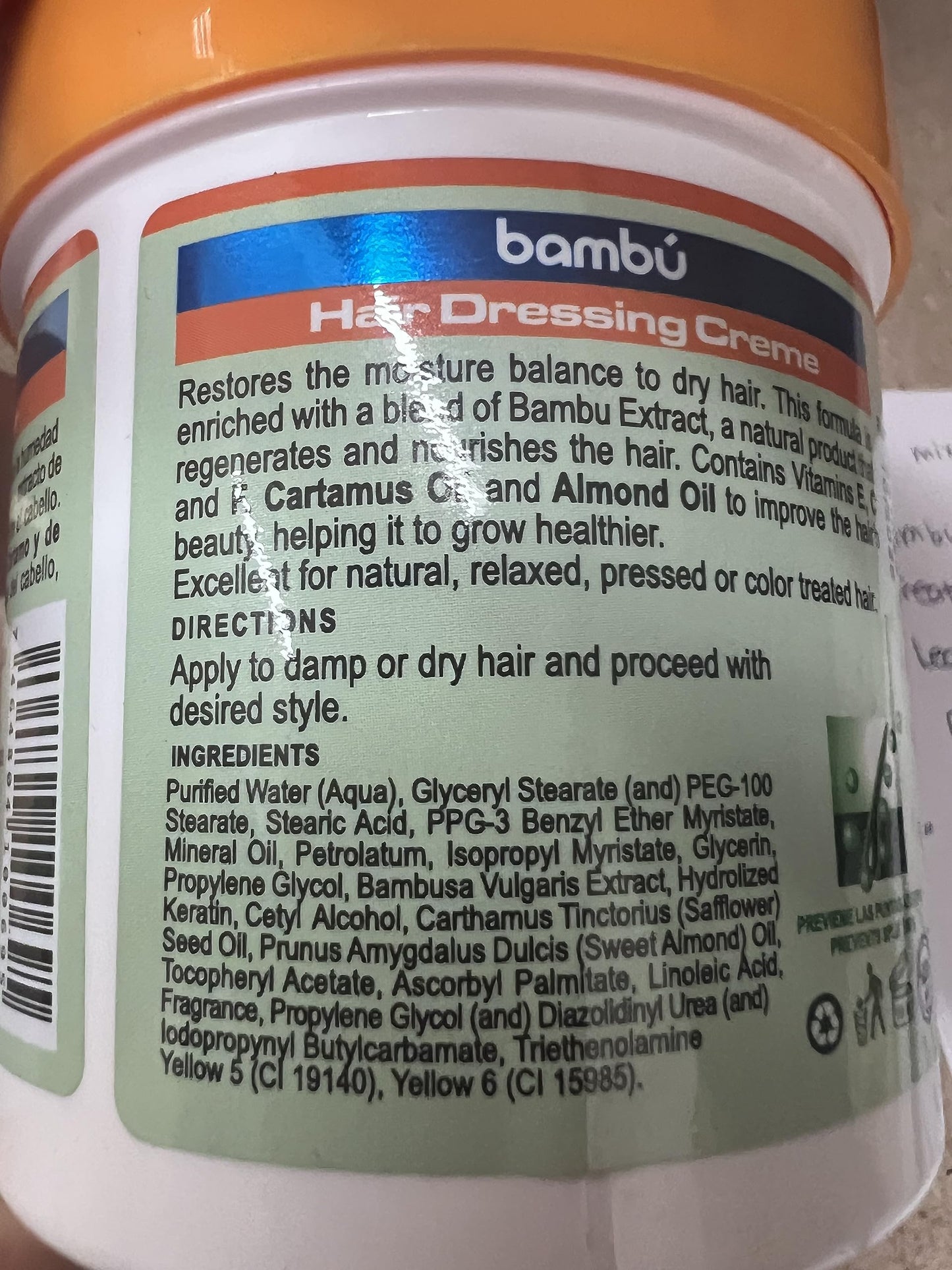 Silicon Mix Bambu Hair Dressing Cream 6oz Pack of 2 Beauty & Personal Care Silicon Mix