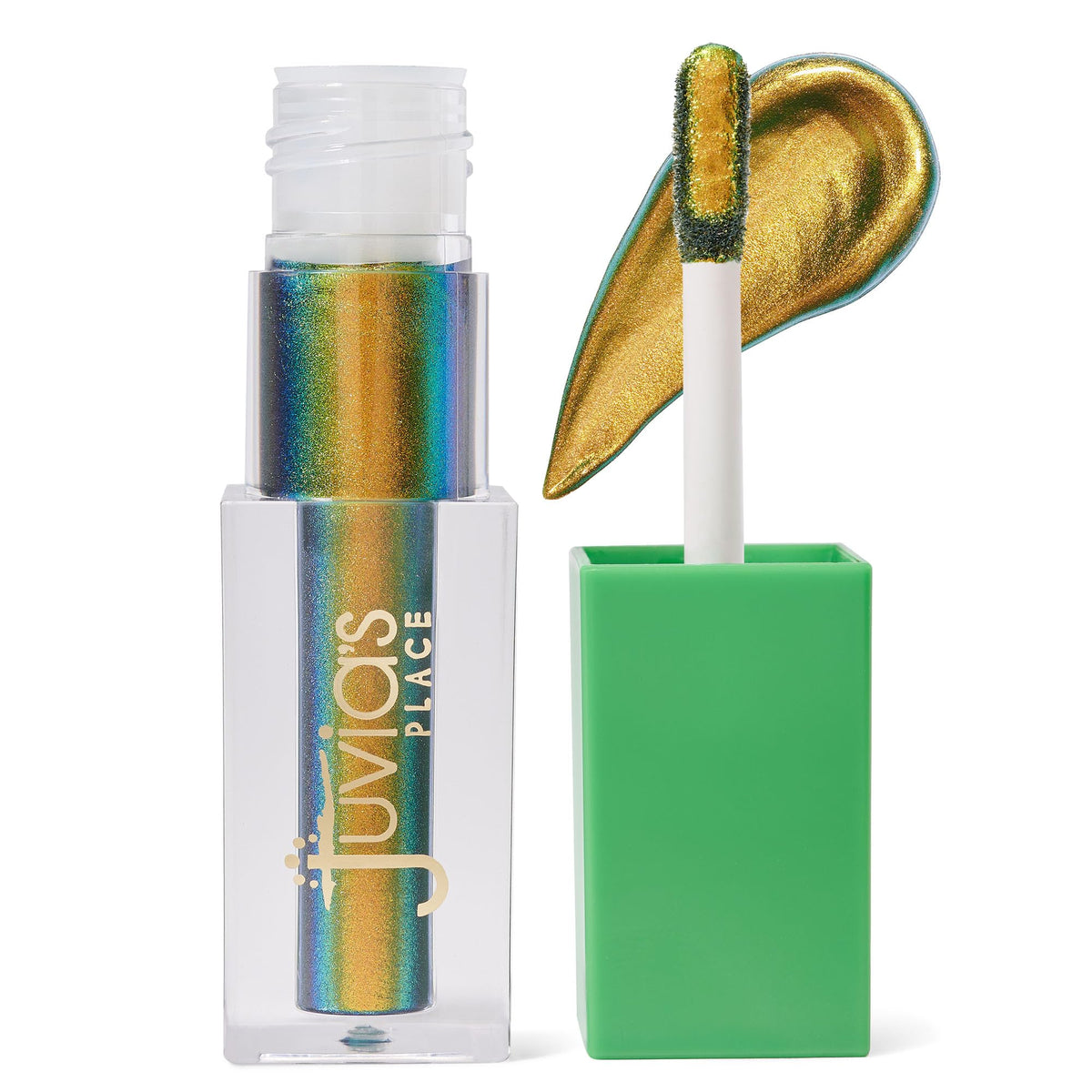 Juvia's Place Liquid Eyeshadow Culture 2 Wazobia - Glitter Liquid Eyeshadow, Multichrome, Metallic, Eye Shimmer and Iridescent, Glitter Makeup,