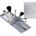 Michael Marcus 9 Piece Makeup Brush Set with Case - Portable & Professional Blending Brushes for Foundation, Powder, Eyeshadow, Eye Contour, Blush Beauty & Personal Care michael marcus