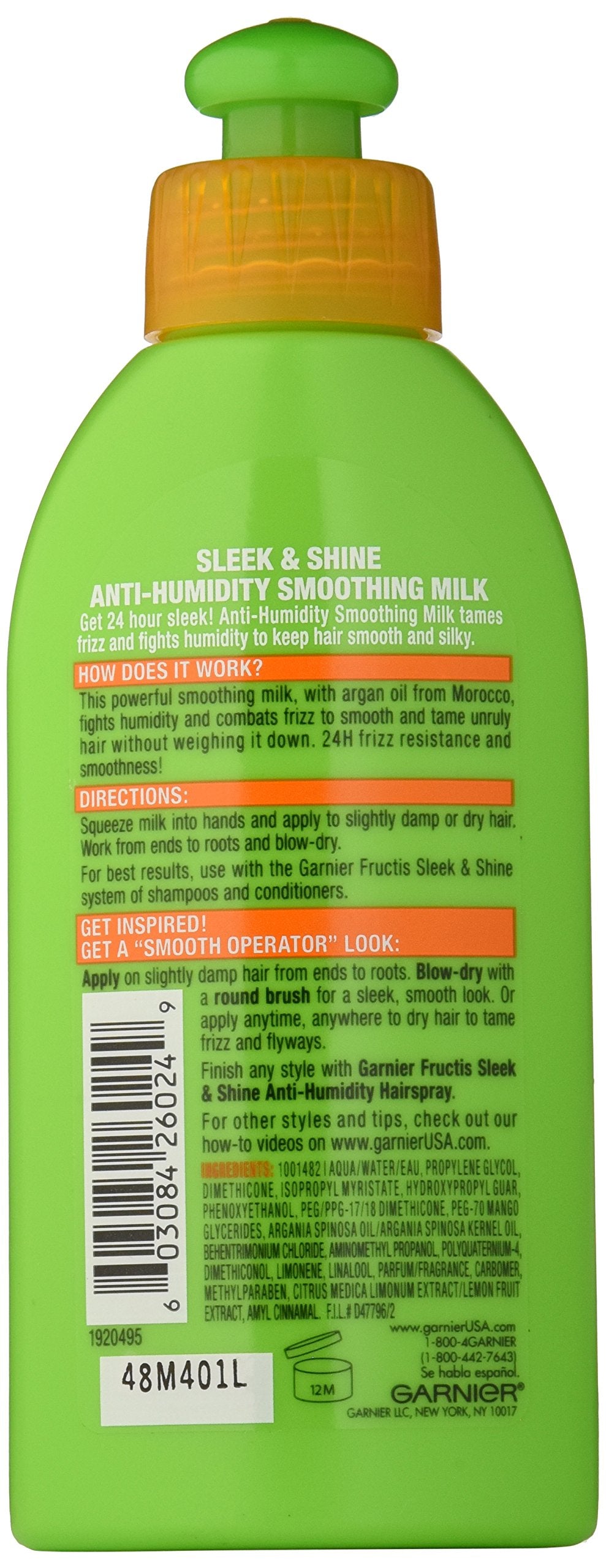 Garnier Fructis Style Smoothing Milk, Strong, 5.1 Ounce