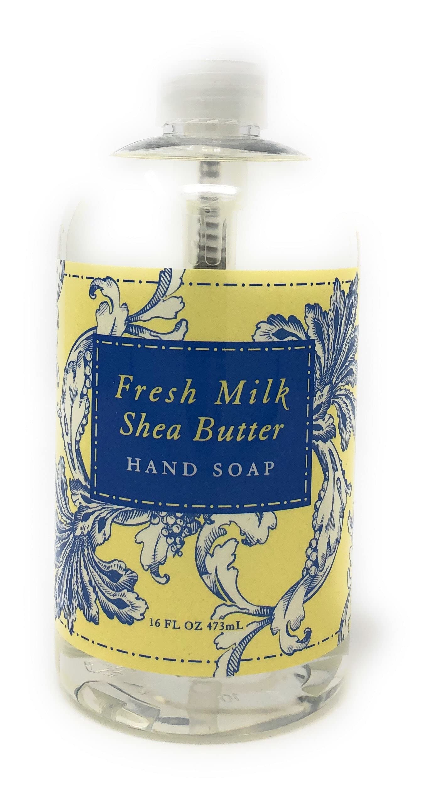 Greenwich Bay Trading Company Hand Soap, Fresh MilK Shea Butter, 16 Fl.Oz (R2Y003) Beauty & Personal Care Greenwich Bay Trading Company