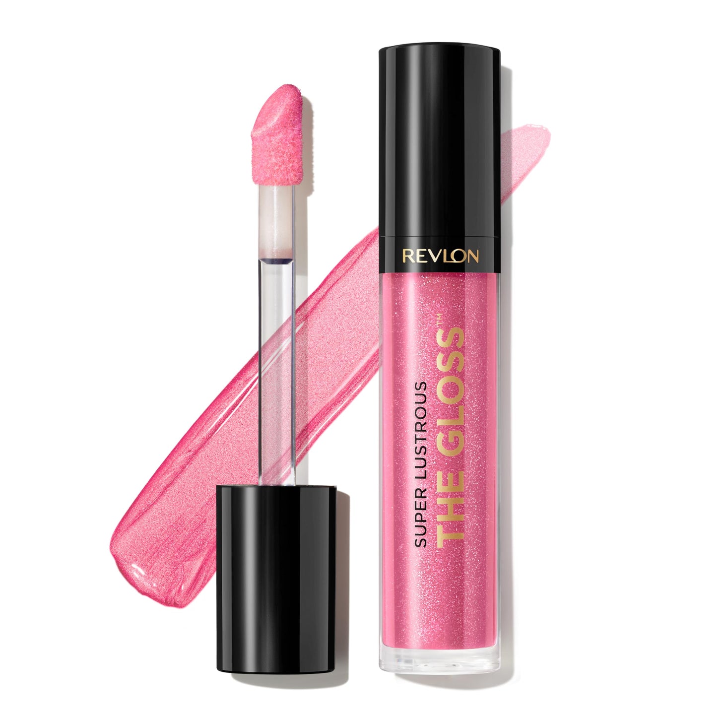 Revlon Super Lustrous Lip Gloss, Non-Sticky, Hydrating, High Shine Finish, 210 Pinkissimo, 0.13 oz Beauty & Personal Care REVLON