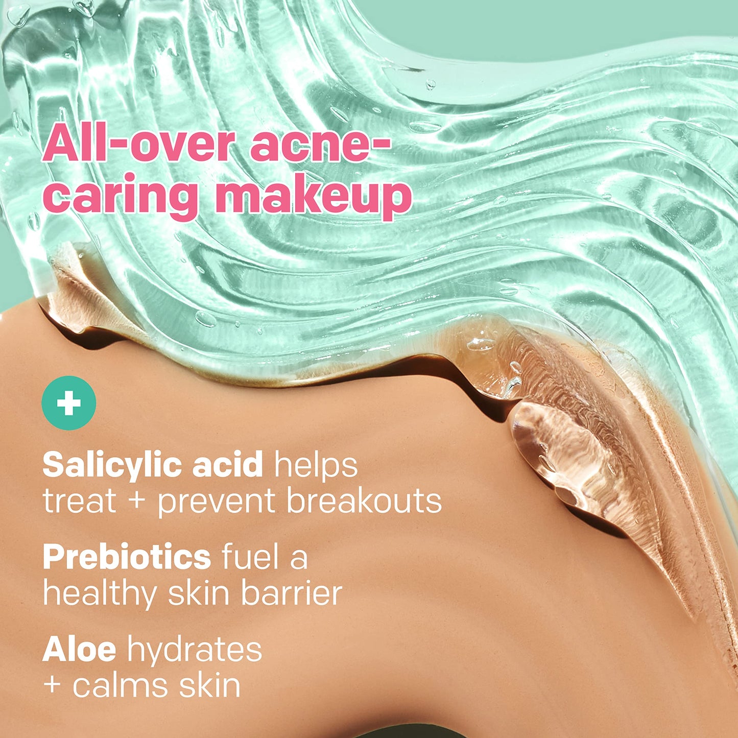 Almay Clear Complexion Acne Foundation Makeup with Salicylic Acid, Medium Coverage, Soft Matte Finish, Hypoallergenic, Cruelty- & Fragrance-Free Beauty & Personal Care Almay