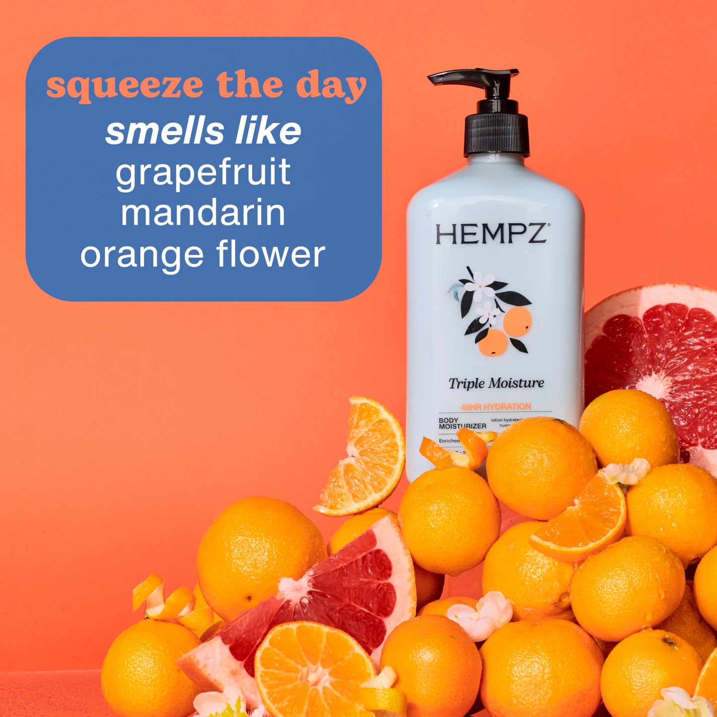 HEMPZ Triple Moisture Body Moisturizer, 17 Oz - Hydrating Lotion Rich with Minerals, Vitamin C, & Hempseed Oil to Nourish & Repair Extremely Dry or Beauty & Personal Care Hempz