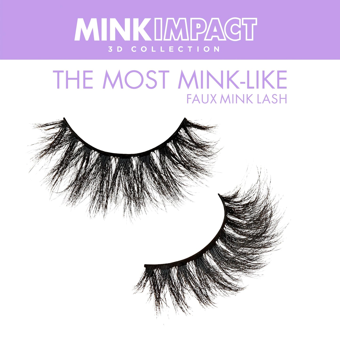 i-Envy False Lashes 3D Mink-Like Plush Impact Natural to Dramatic Vegan Eyelashes (10) Beauty & Personal Care i•ENVY