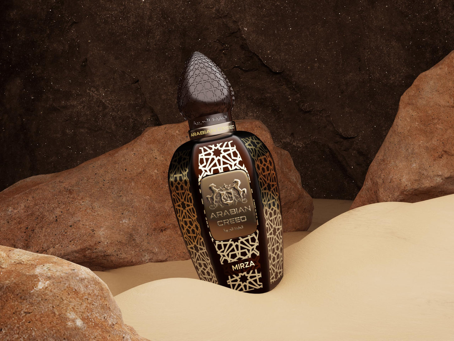 arabian creed Mirza Luxury Niche Fragrance, Eau de Parfum 3.4 oz for Men Beauty & Personal Care Arabian Creed